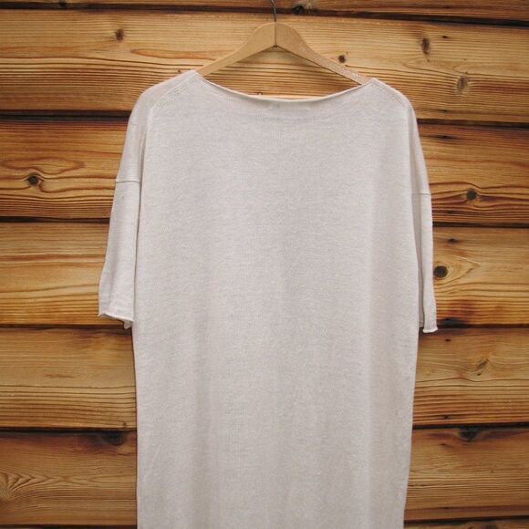 Evam Eva Knit Linen Dress - Picture 5 of 8